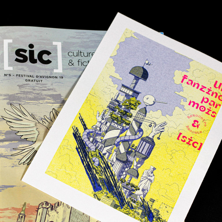 un fanzine par mois x Sic journal